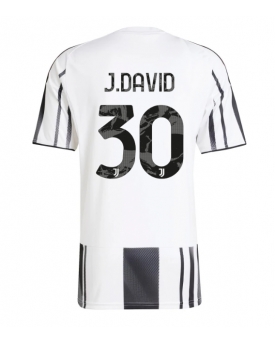 Billige Fotballdrakt Juventus Jonathan David #30 Replika Hjemmedrakt 2025-26 Kortermet Billige Fotballdrakt Juventus Jonathan David #30 Replika Hjemmedrakt 2025-26 Kortermet